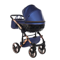 Poussette Junama Fluo Line - Bleu Marine