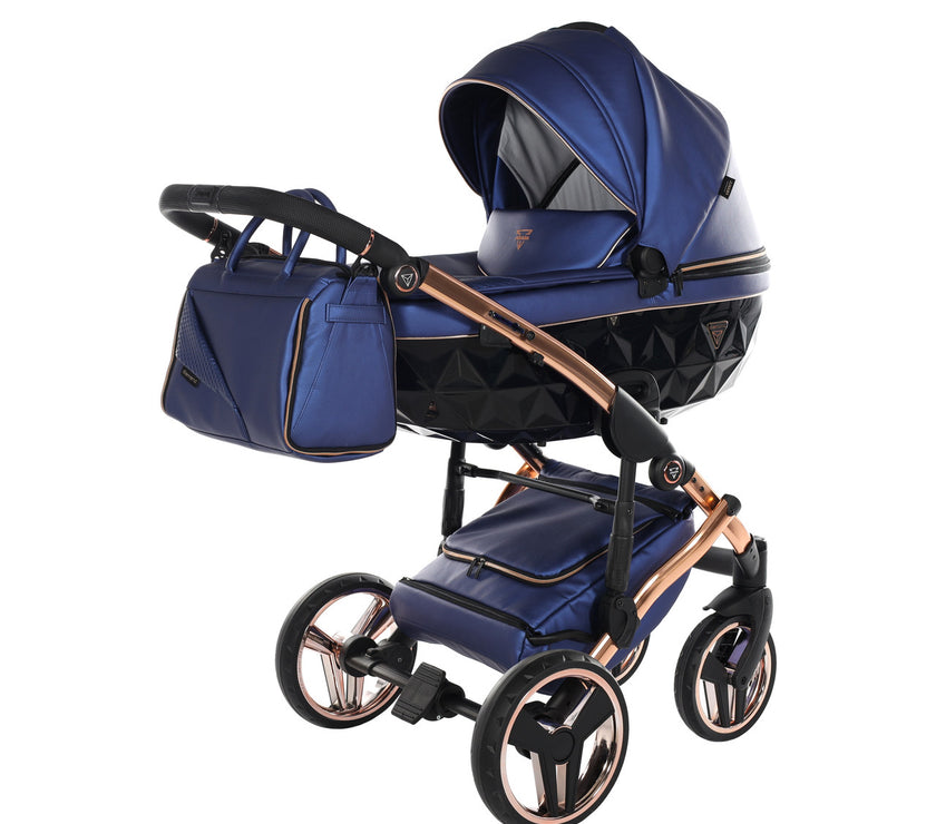 Poussette Junama Fluo Line - Bleu Marine