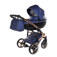 Poussette Junama Fluo Line - Bleu Marine
