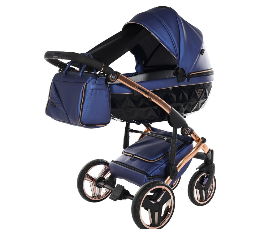 Poussette Junama Fluo Line - Bleu Marine