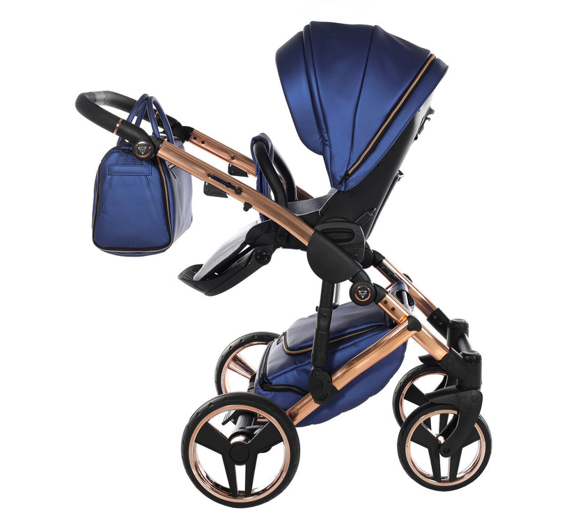 Poussette Junama Fluo Line - Bleu Marine