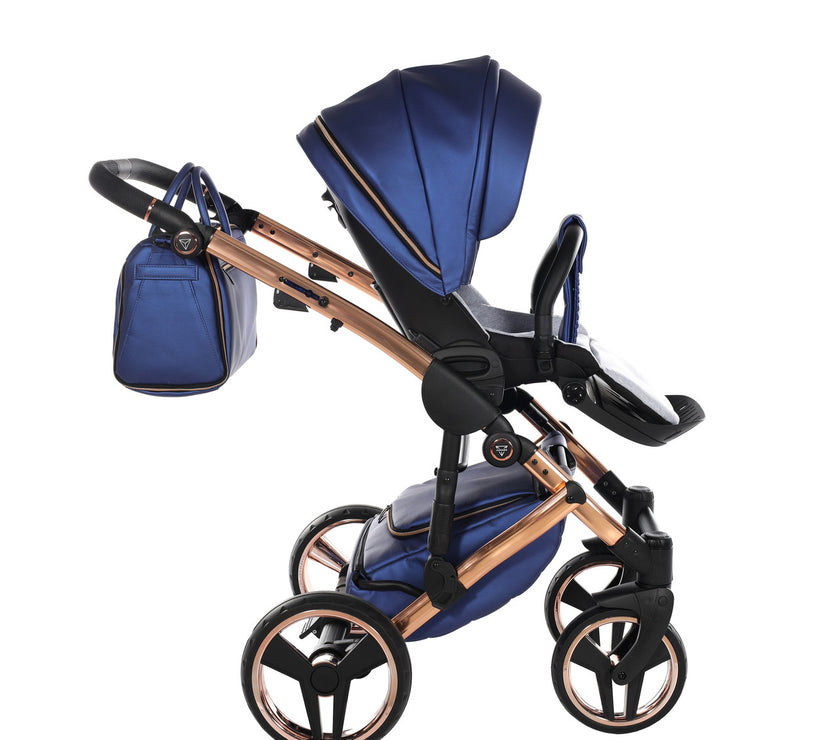 Poussette Junama Fluo Line - Bleu Marine