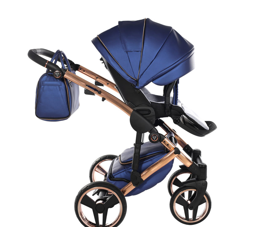 Poussette Junama Fluo Line - Bleu Marine