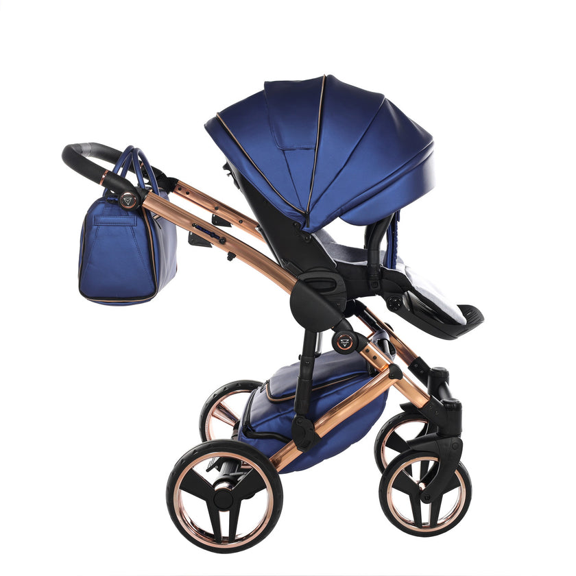 Poussette Junama Fluo Line - Bleu Marine