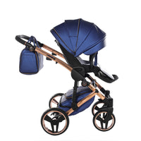 Poussette Junama Fluo Line - Bleu Marine