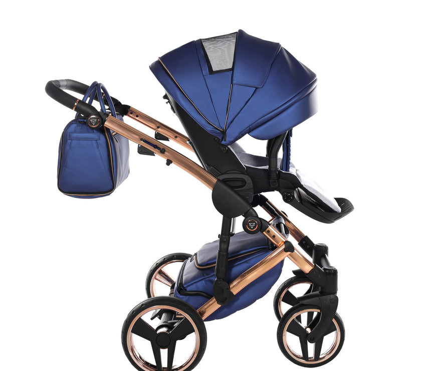 Poussette Junama Fluo Line - Bleu Marine