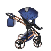 Poussette Junama Fluo Line - Bleu Marine