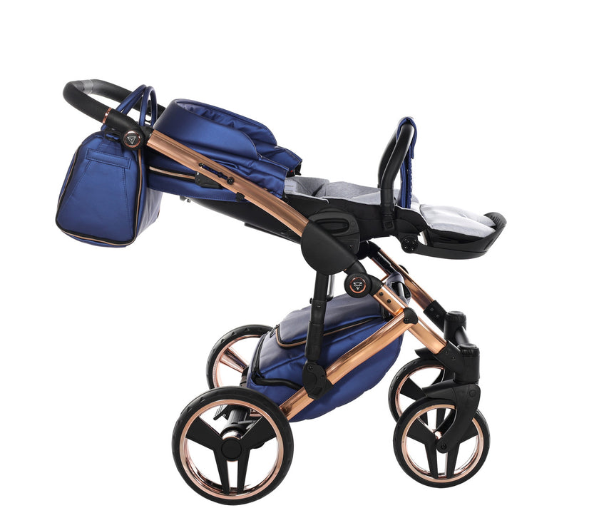 Poussette Junama Fluo Line - Bleu Marine
