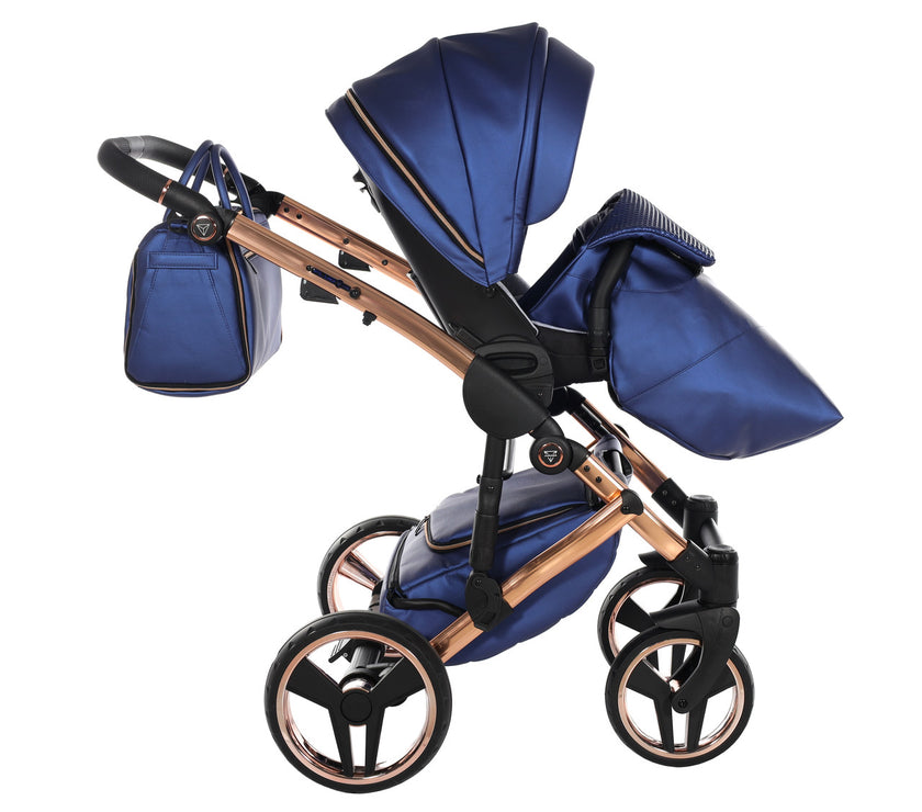 Poussette Junama Fluo Line - Bleu Marine
