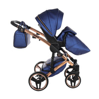 Poussette Junama Fluo Line - Bleu Marine