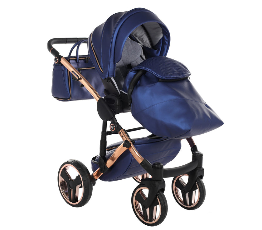 Poussette Junama Fluo Line - Bleu Marine