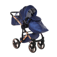 Poussette Junama Fluo Line - Bleu Marine