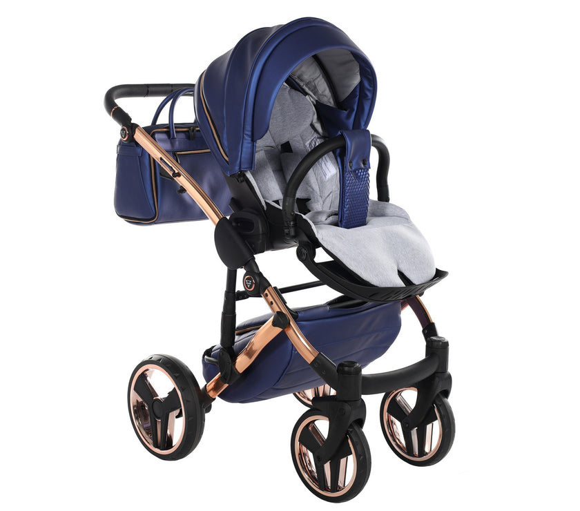 Poussette Junama Fluo Line - Bleu Marine