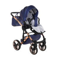 Poussette Junama Fluo Line - Bleu Marine