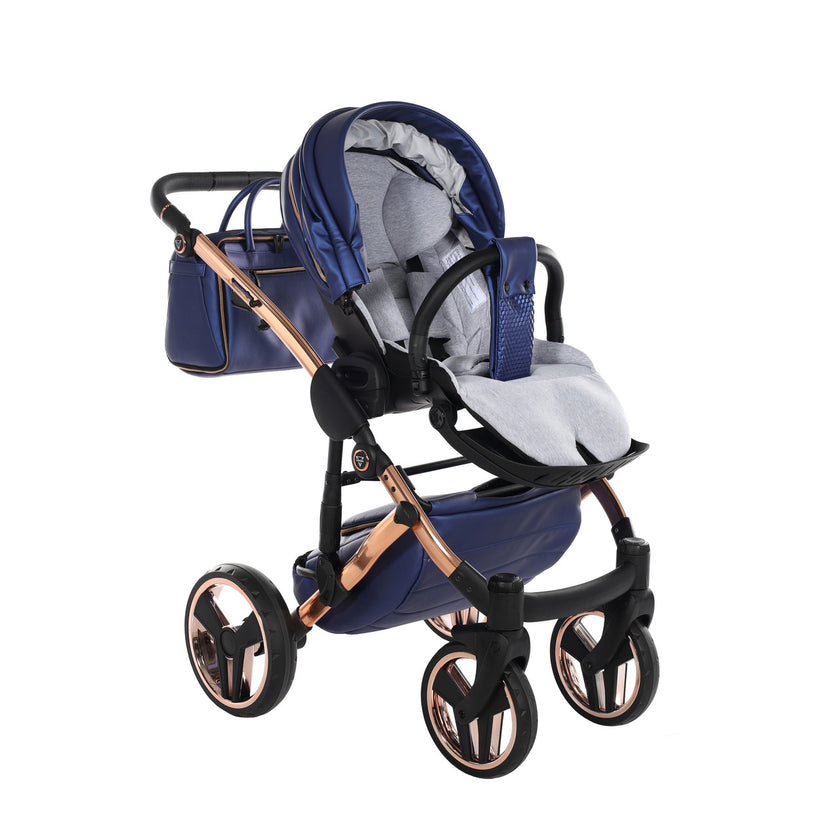 Poussette Junama Fluo Line - Bleu Marine