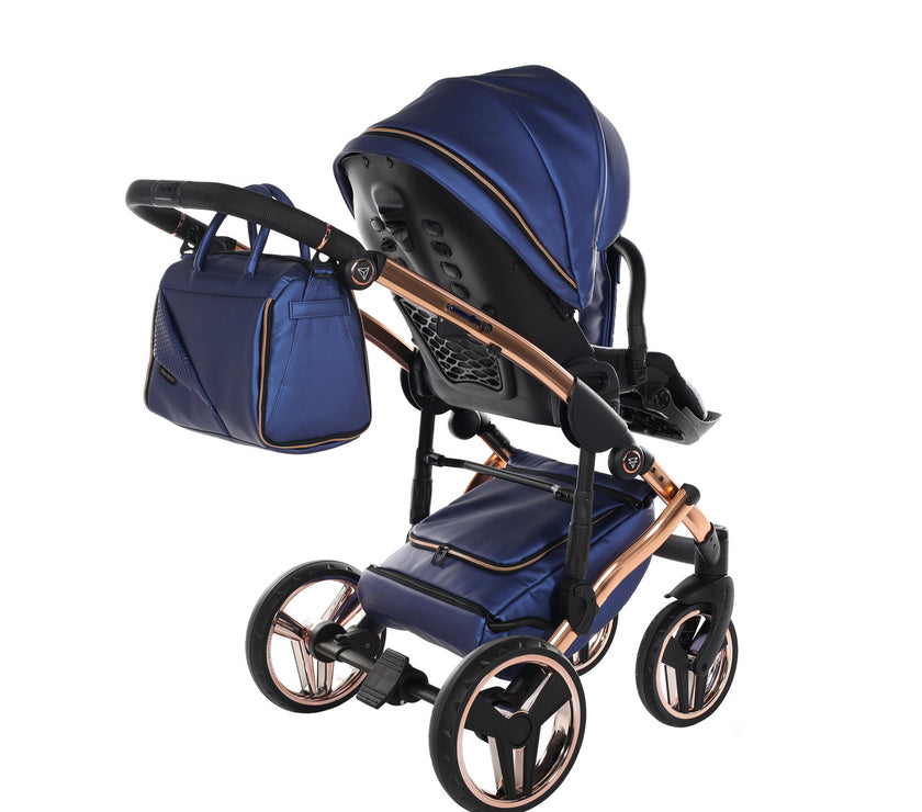 Poussette Junama Fluo Line - Bleu Marine