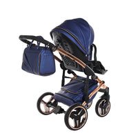 Poussette Junama Fluo Line - Bleu Marine