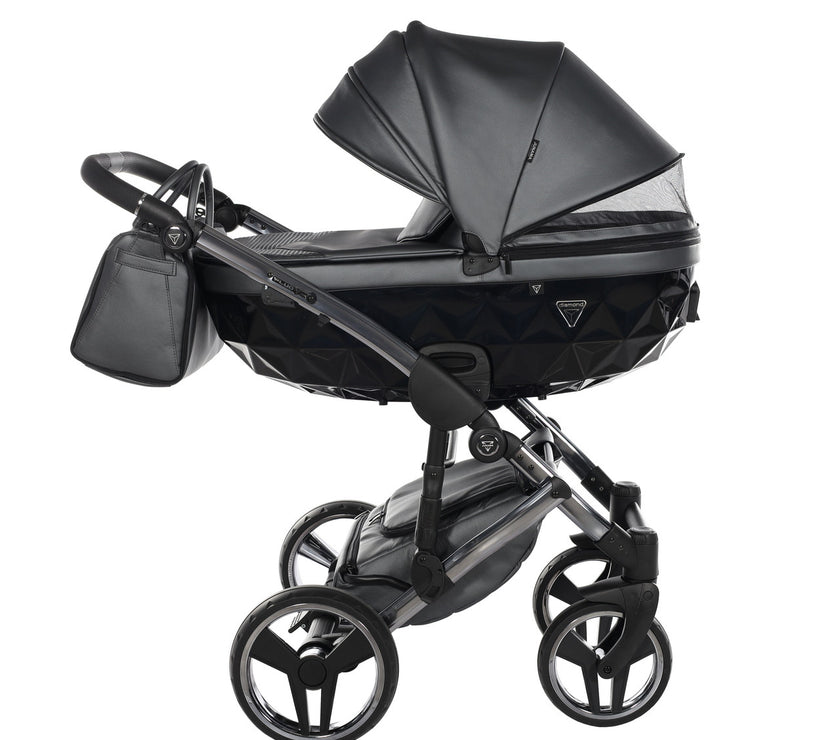Poussette Junama Fluo Line - Gris