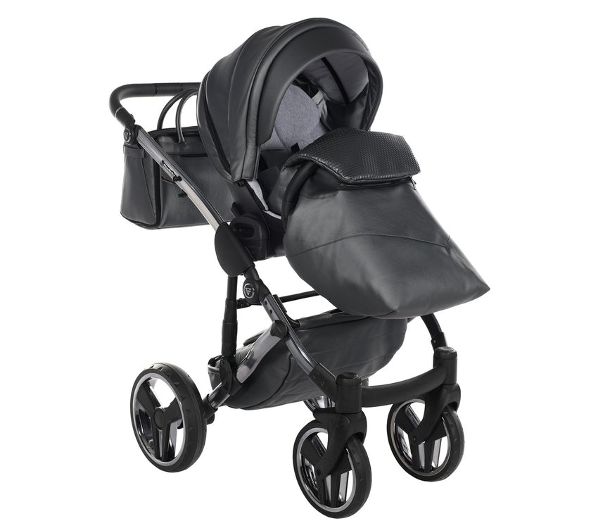 Poussette Junama Fluo Line - Gris