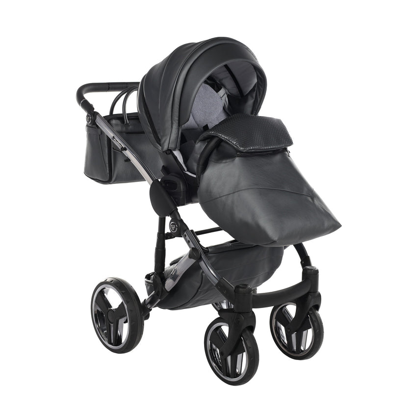Poussette Junama Fluo Line - Gris