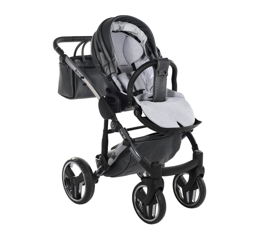 Poussette Junama Fluo Line - Gris