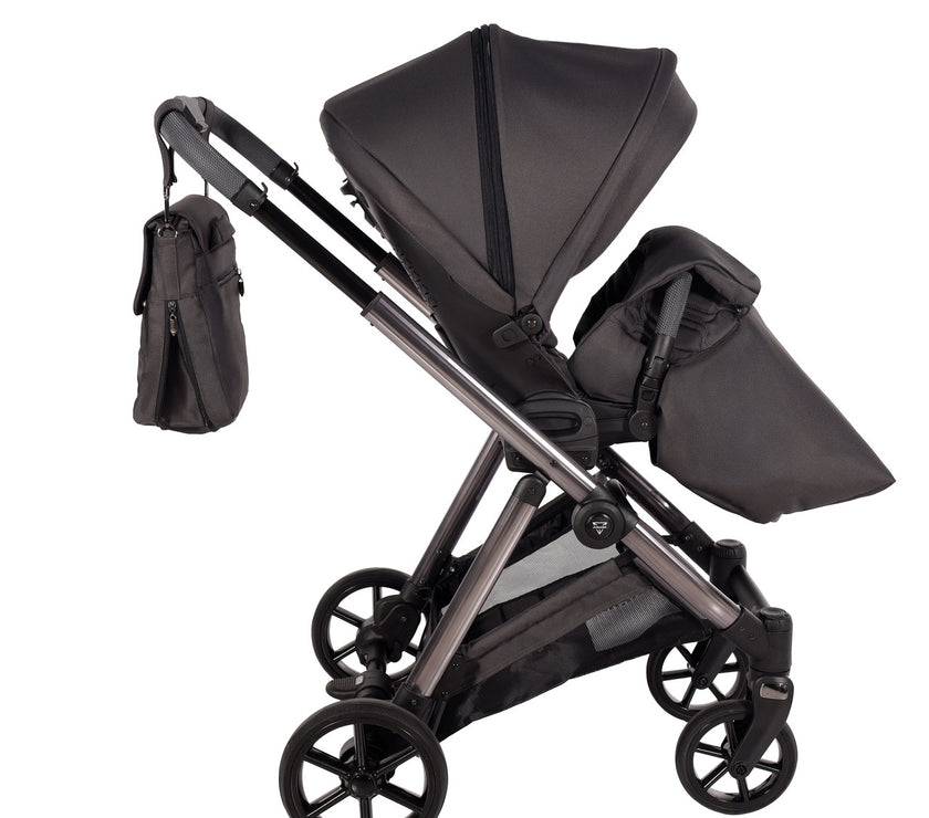 Poussette Junama Ellegante - Gris
