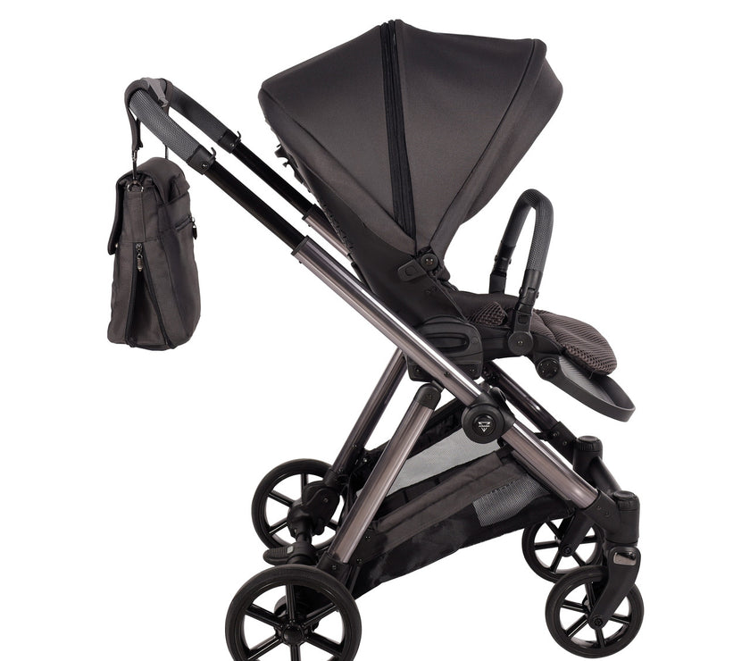 Poussette Junama Ellegante - Gris