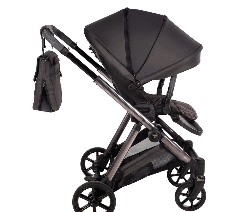 Poussette Junama Ellegante - Gris