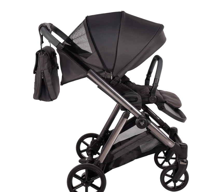 Poussette Junama Ellegante - Gris