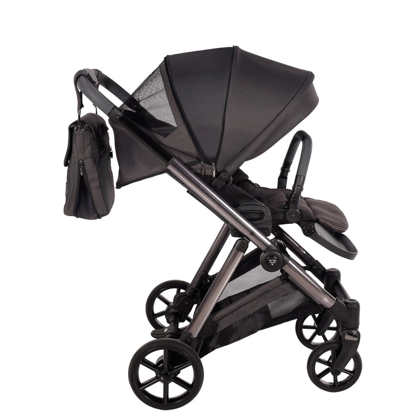 Poussette Junama Ellegante - Gris