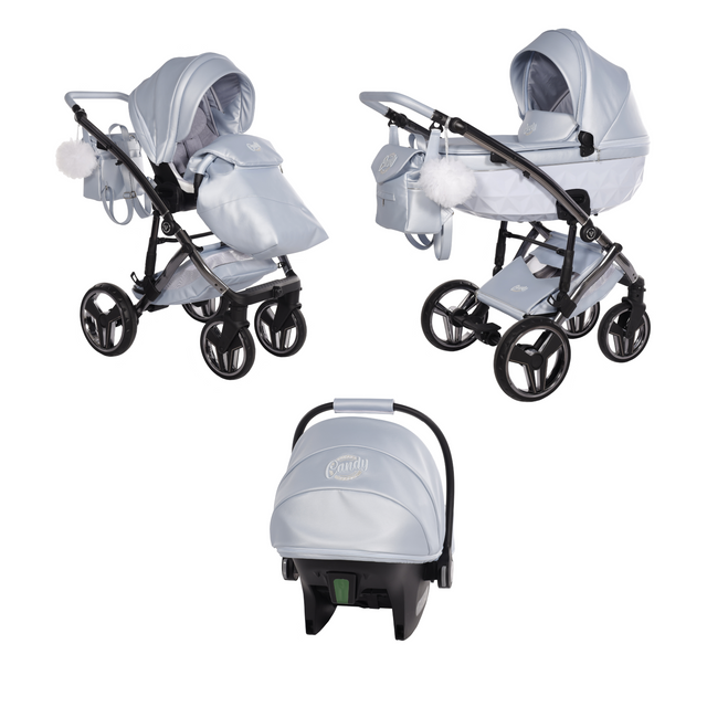 Poussette Junama Candy Premium - Bleu