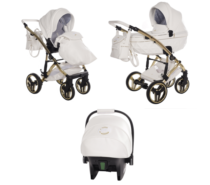 Poussette Junama Candy Premium - Blanc