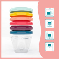 Babybols - Contenants alimentaire bébé 6x180ml