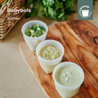 Babybols biosourcés - Pots de conservation bébé 6 x 250