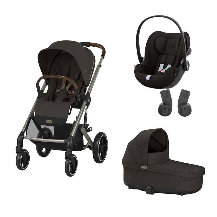Trio Balios S Lux 3 + Nacelle S Lux + Cloud G i-Size - Chocolate Brown