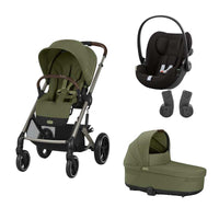 Trio Balios S Lux 3 + Nacelle S Lux + Cloud G i-Size - Moss Green