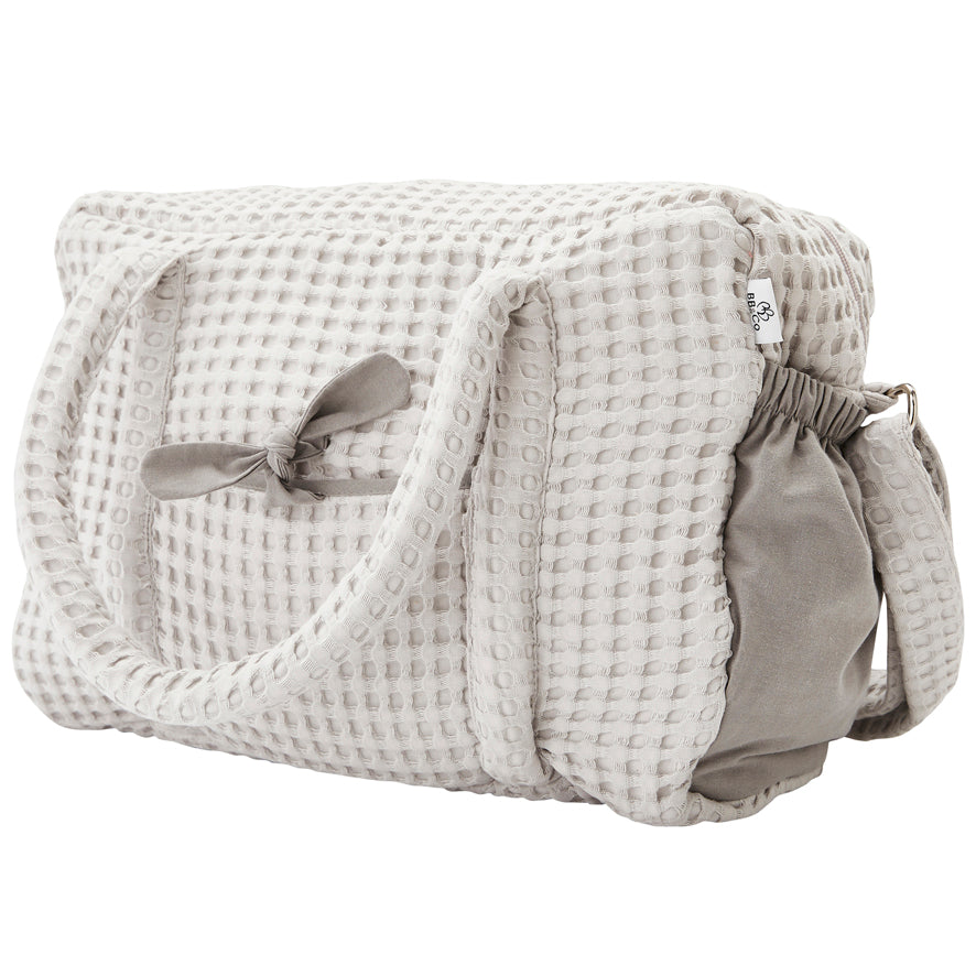 Sac à langer en coton gaufré nuage