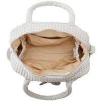 Sac à langer en coton gaufré nuage