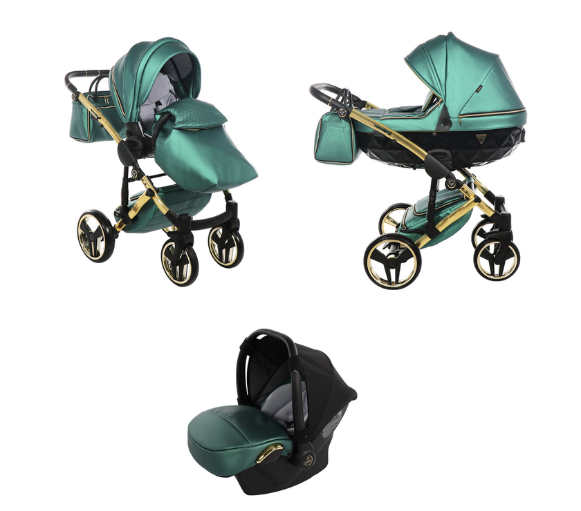 Poussette Junama Fluo Line - Vert