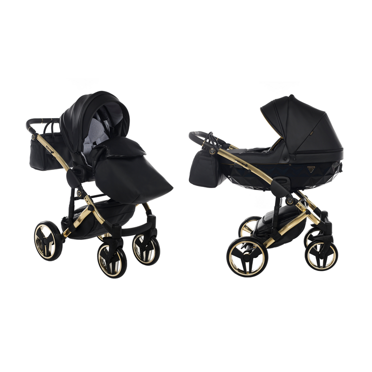 Poussette Junama Fluo Line - Noir