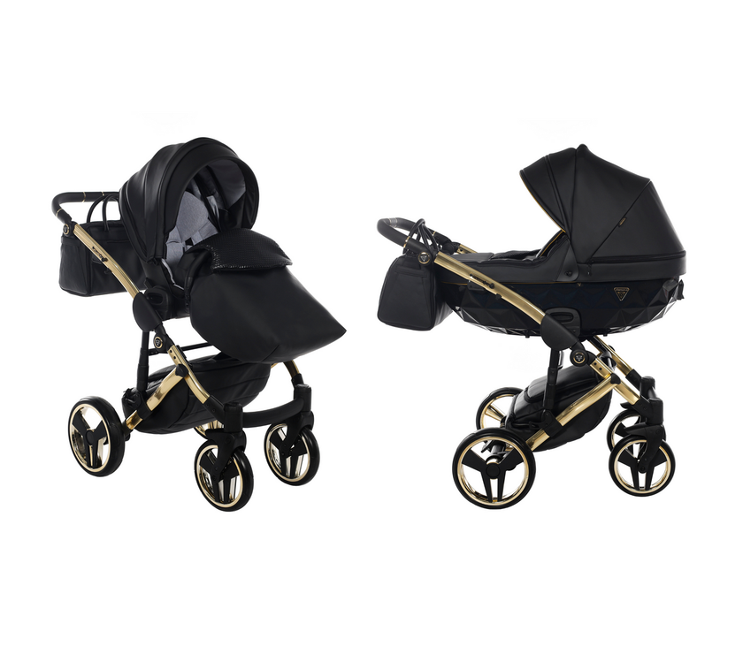 Poussette Junama Fluo Line - Noir