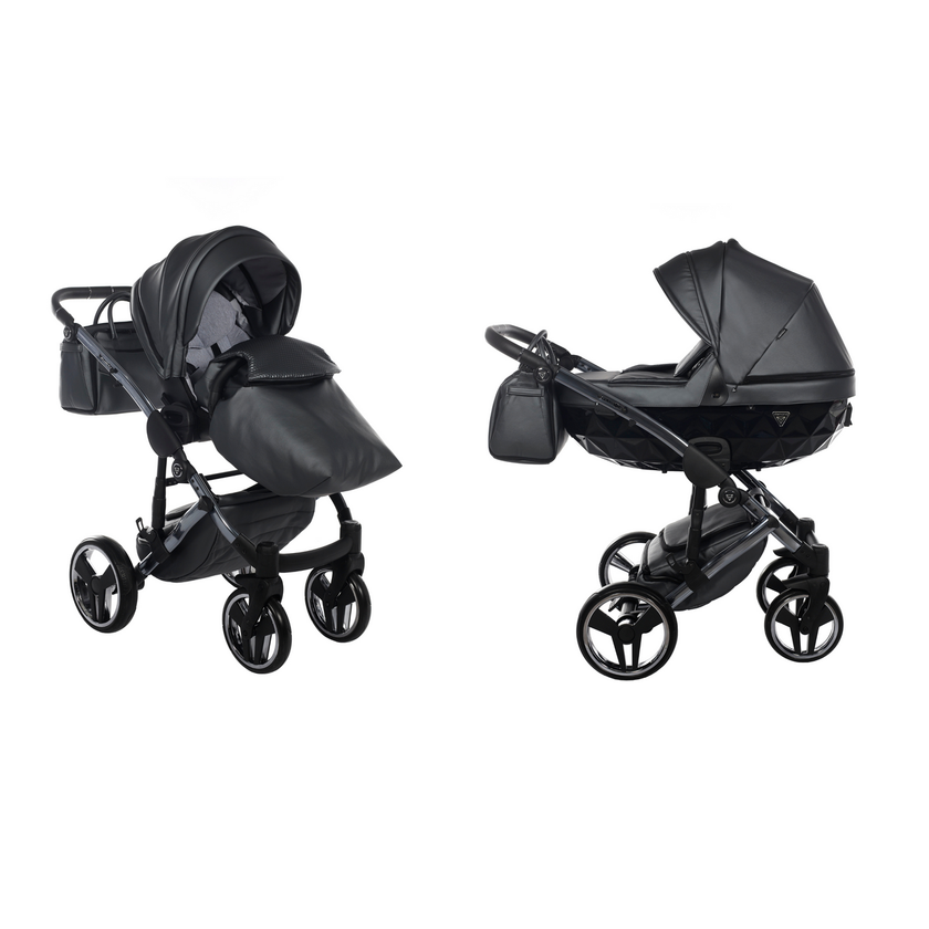 Poussette Junama Fluo Line - Gris
