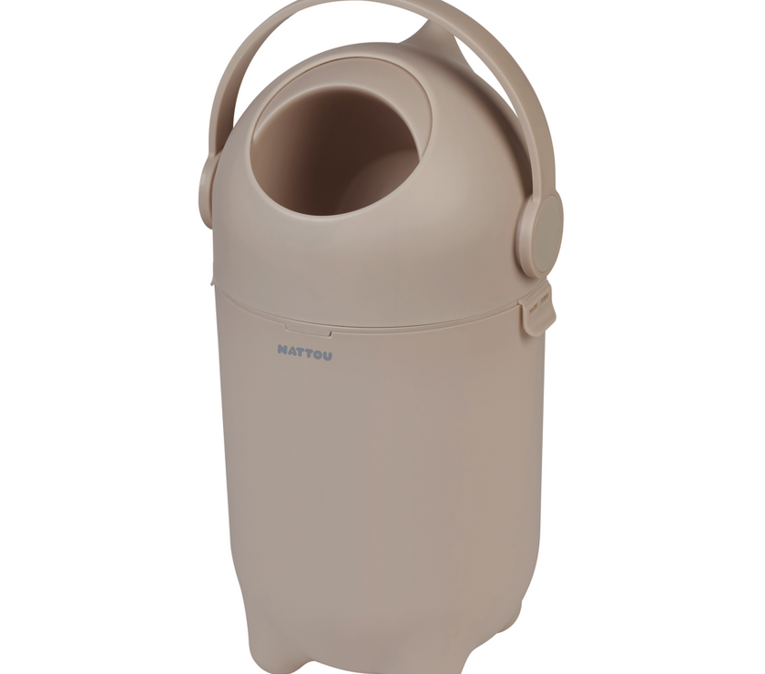 DROPY Poubelle a Couche Taupe