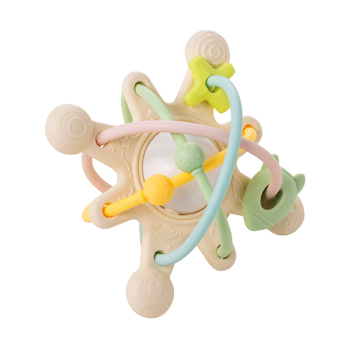 Anneau de dentition avec Hochet Galaxy Silicone
