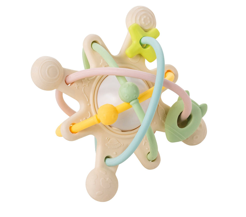 Anneau de dentition avec Hochet Galaxy Silicone