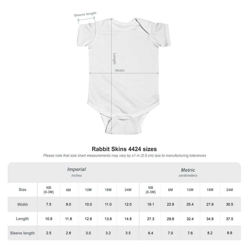 Body bébé "Je suis petite, mais je fais de grandes siestes!"