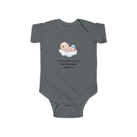 Body bébé "Je suis petit, mais je fais de grandes siestes!"