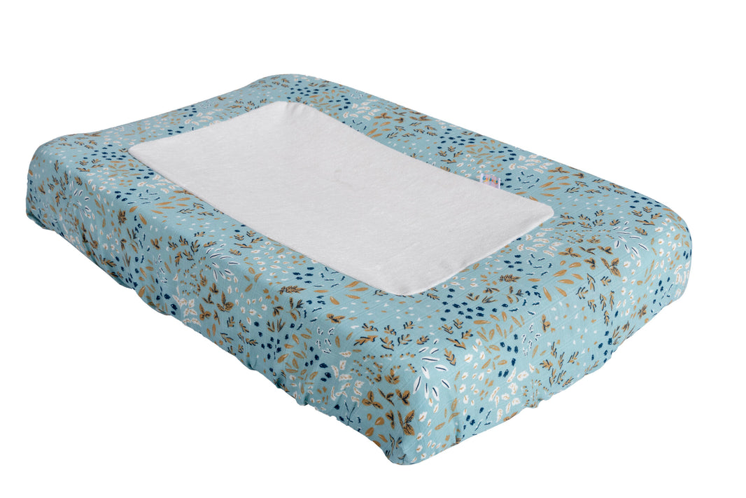 HOUSSE DE MATELAS A LANGER FEUILLES