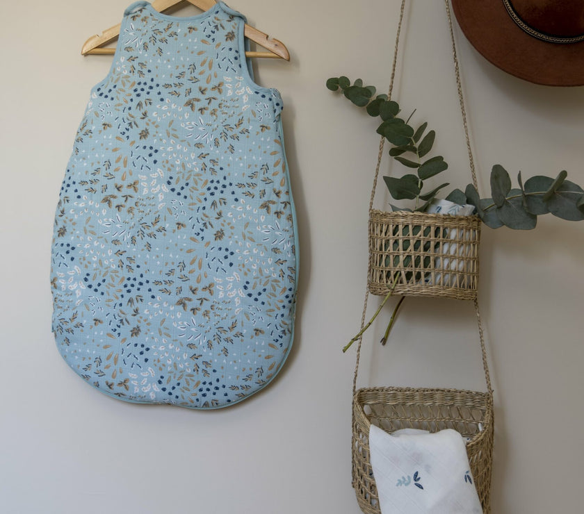 WINTER SLEEPING BAG 0/6 MONTHS LEAVES