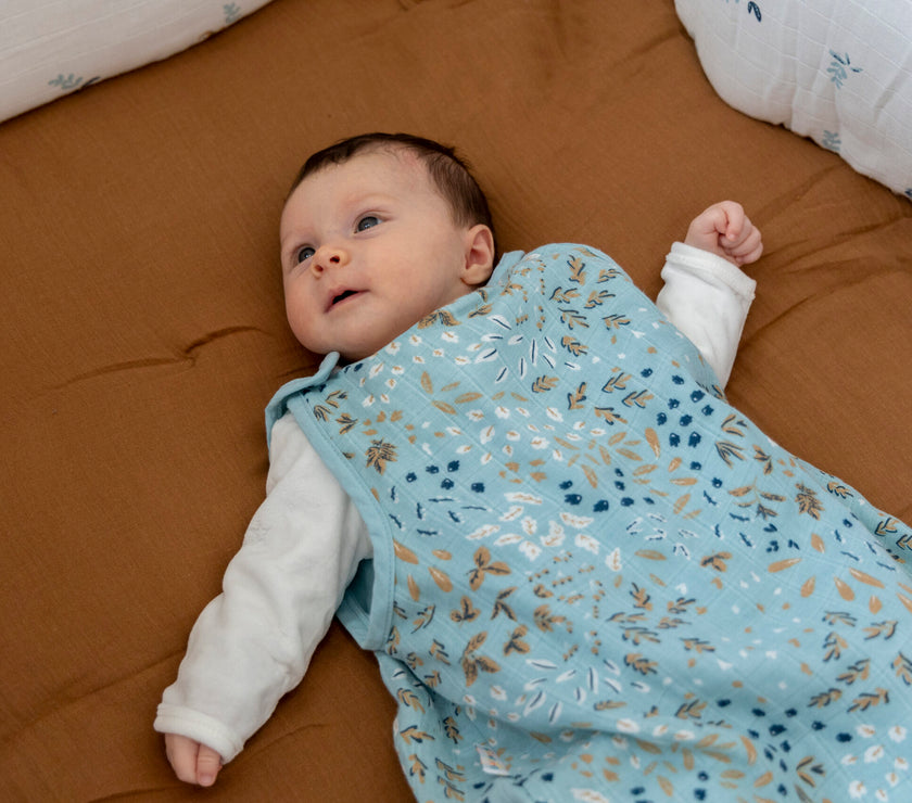 WINTER SLEEPING BAG 0/6 MONTHS LEAVES